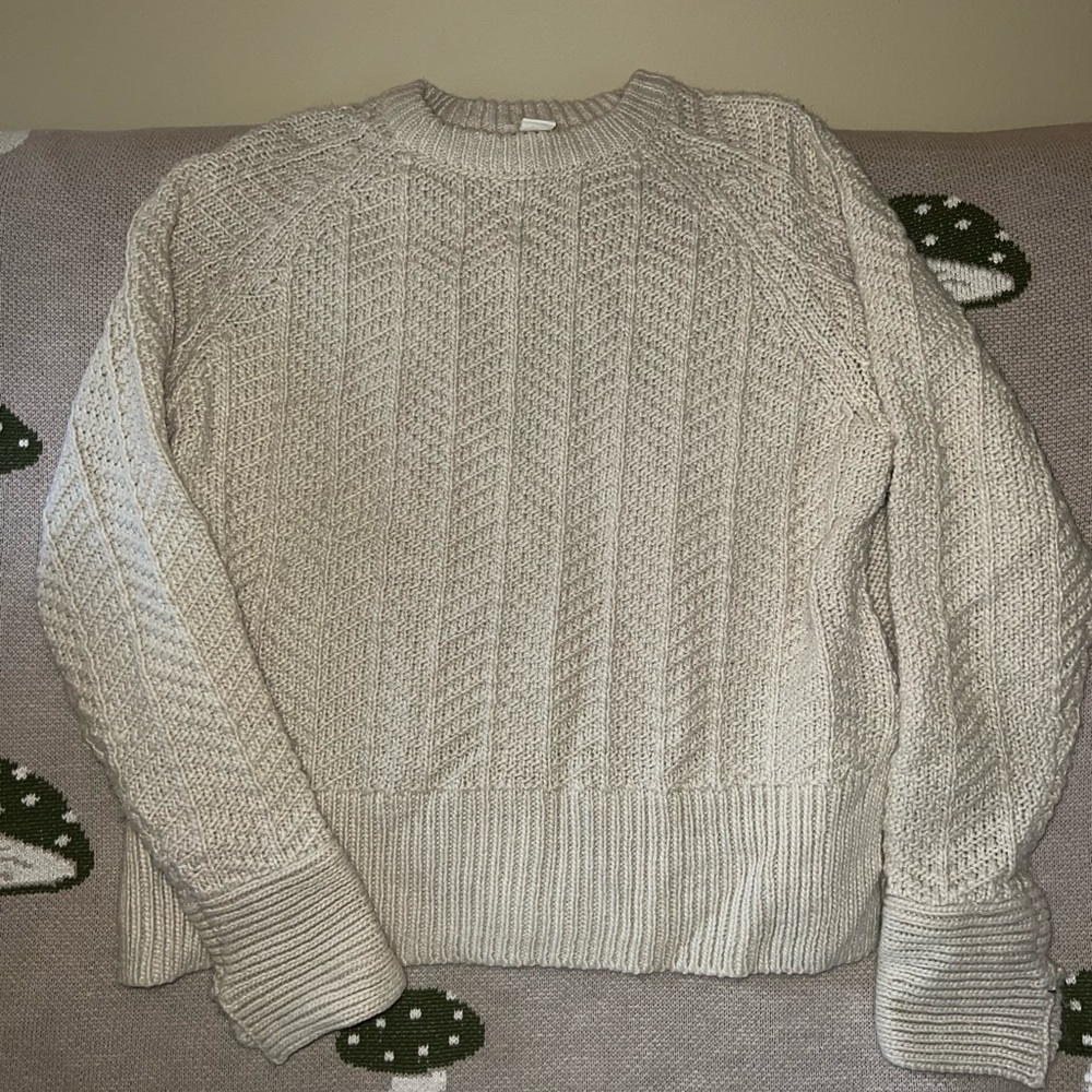 Men's Cream Sweater